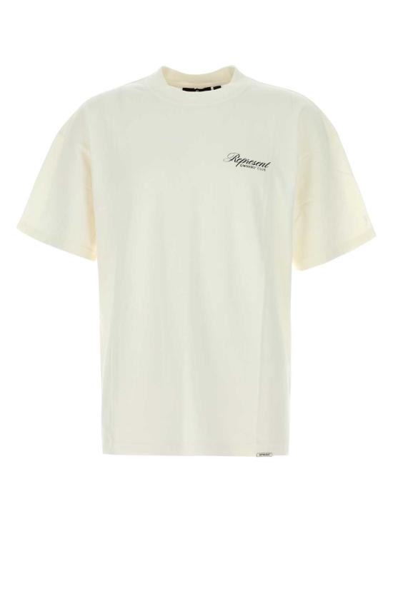 26SS 리프레젠트 반팔 티셔츠 OCM41201 072 White