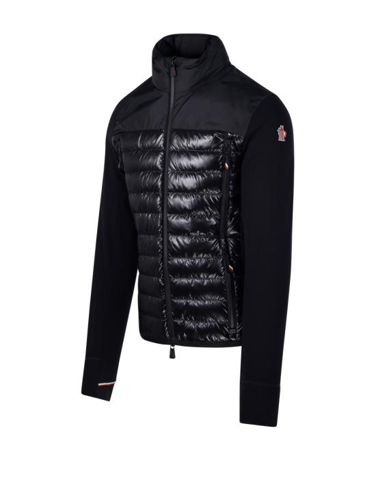 25FW 몽클레어 로고 패치 스웨트셔츠 8G00027 899IG999 BLACK - MONCLER
