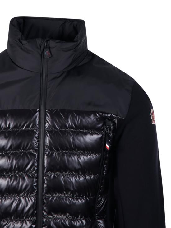 25FW 몽클레어 로고 패치 스웨트셔츠 8G00027 899IG999 BLACK - MONCLER