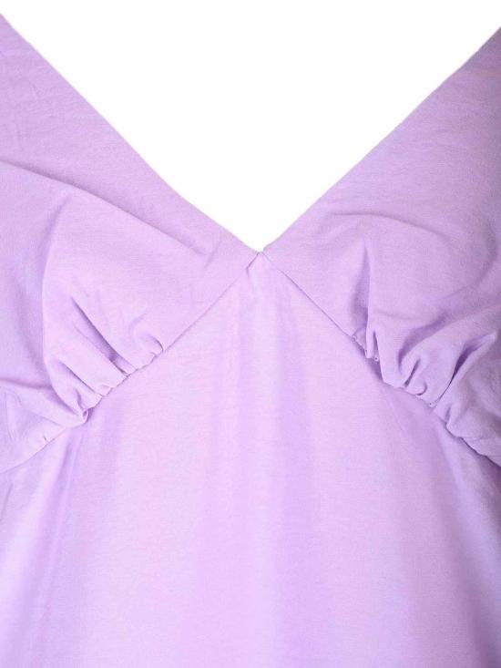  메종키츠네 롱 원피스 MW01604WF0026P502 Purple - MAISON KITSUNE