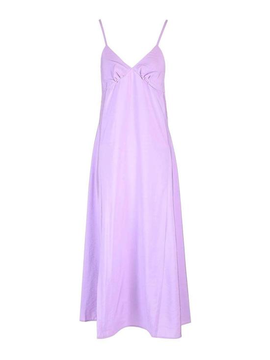  메종키츠네 롱 원피스 MW01604WF0026P502 Purple