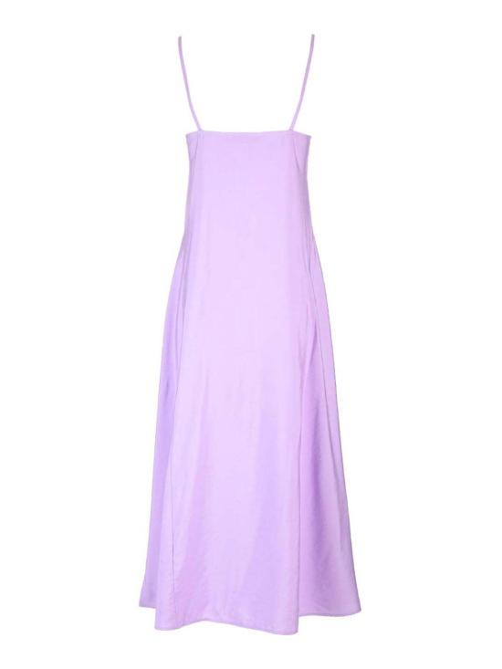  메종키츠네 롱 원피스 MW01604WF0026P502 Purple - MAISON KITSUNE