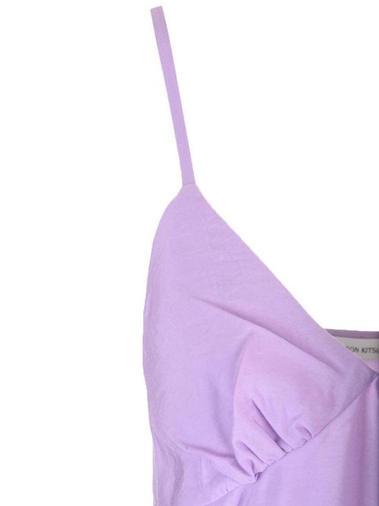  메종키츠네 롱 원피스 MW01604WF0026P502 Purple - MAISON KITSUNE