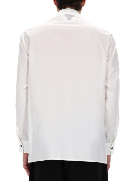 25FW MM6 메종마르지엘라 긴팔 셔츠 SH2DT0028 M35256100 WHITE - MM6 MAISON MARGIELA