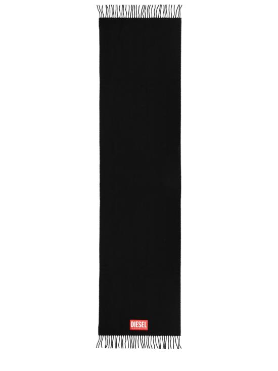 25FW 디젤 S-이몬 스카프 A17564 0AKBL900 BLACK