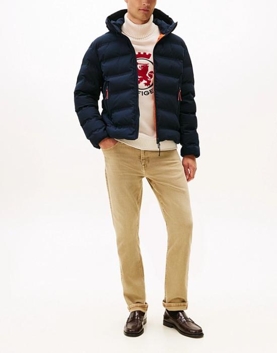 25FW 타미힐피거 숏패딩 40637 DW5 - TOMMY HILFIGER