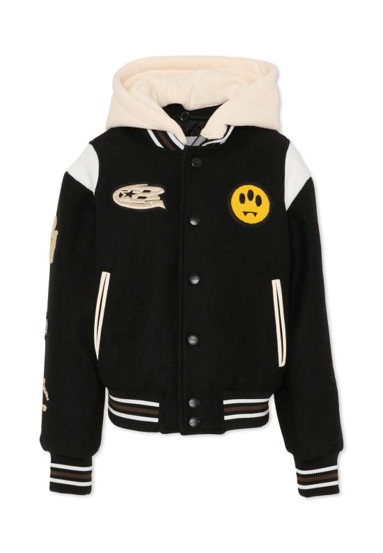 25FW [키즈] 바로우 봄버 자켓 F5BKJUJK070 110 BLACK