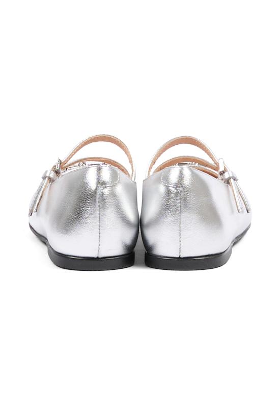 25FW [키즈] 구찌 플랫 슈즈 834356 BMP00 8106 SILVER - GUCCI