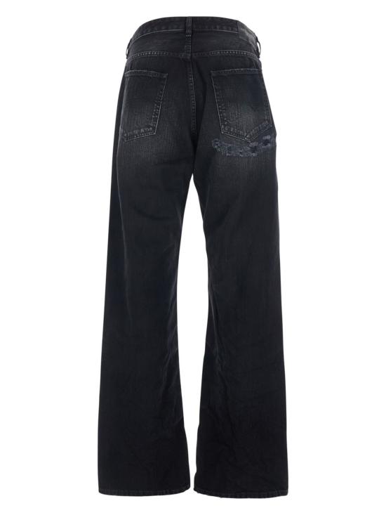 25FW 발렌시아가 데님 팬츠 851352 TTW671037 Black - BALENCIAGA