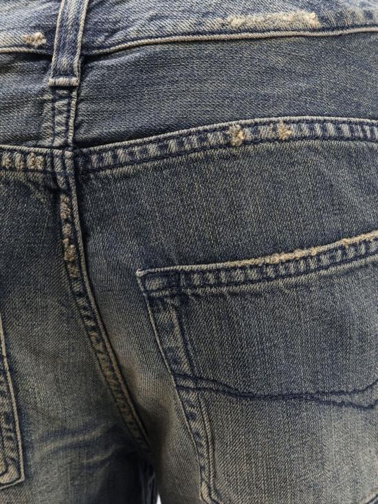 25FW 발렌시아가 데님 팬츠 848019 TTW763394 Denim scuro - BALENCIAGA