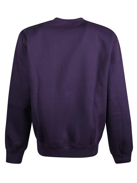 25FW 칼하트 WIP 로고 스웨트셔츠 I030546 38IXX Purple - CARHARTT WIP