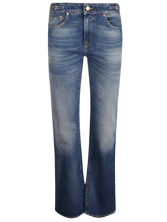 25FW 골든구스 데님 팬츠 GWP02460 P00207850100 Denim scuro