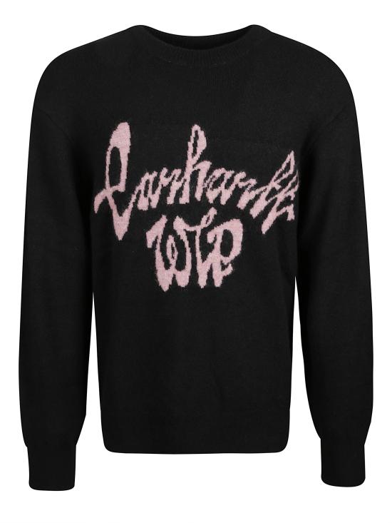 25FW 칼하트 WIP 체다 니트웨어 I035593 3DYXX Black