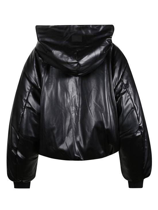 25FW 아크네 스튜디오 가죽 자켓 A90654 OUTW001065900 Black - ACNE STUDIOS