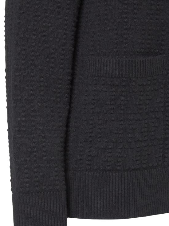 25FW 펜디 가디건 FZE549 AYM0F0GME Black - FENDI