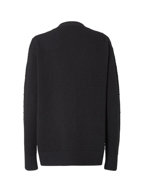 25FW 펜디 가디건 FZE549 AYM0F0GME Black - FENDI