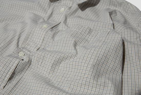 25FW 노스프로젝트 긴팔 셔츠 알고트 팝린 체크  N40-0846 베이지 - NORSE PROJECTS