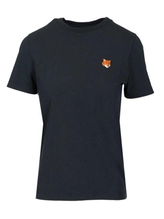 25FW 메종키츠네 폭스 헤드 레귤러 티셔츠 PW00113KJ7026 0413 Blue