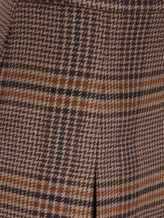 25FW 생로랑 미디 스커트 831068 Y9I702849 Brown - SAINT LAURENT