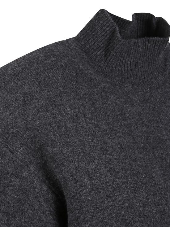 25FW 자크뮈스 터틀넥 25HSWW00629AK 00282970 Grey - JACQUEMUS
