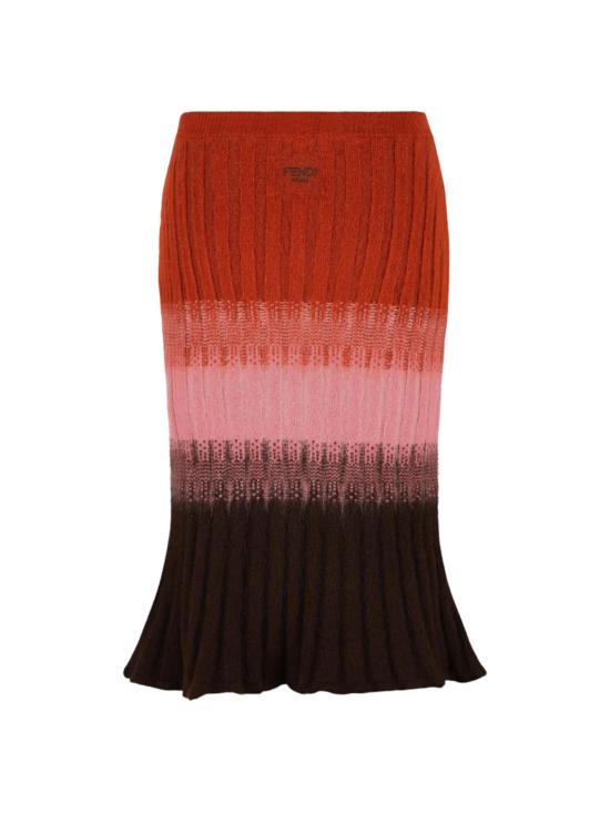 25FW 펜디 미디 스커트 FZQ994 AYLTF1TIN MultiColour - FENDI