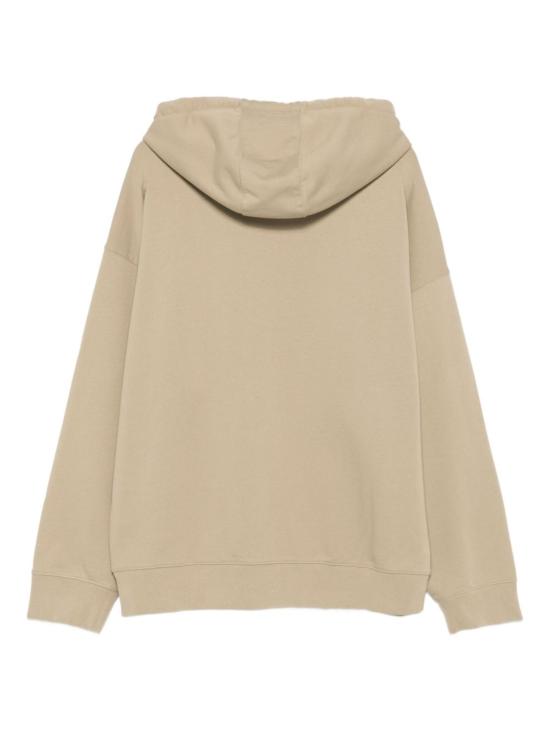 25FW 메종키츠네 드레스드 폭스 오버사이즈 후드 티셔츠 PM00707KM0340 0302 Beige - MAISON KITSUNE