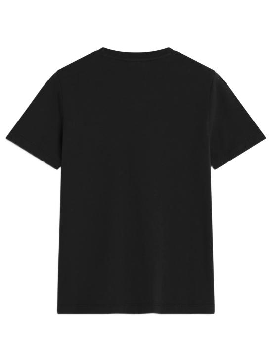 25FW 메종키츠네 폭스 헤드 레귤러 티셔츠 PW00113KJ7026 P199 Black - MAISON KITSUNE