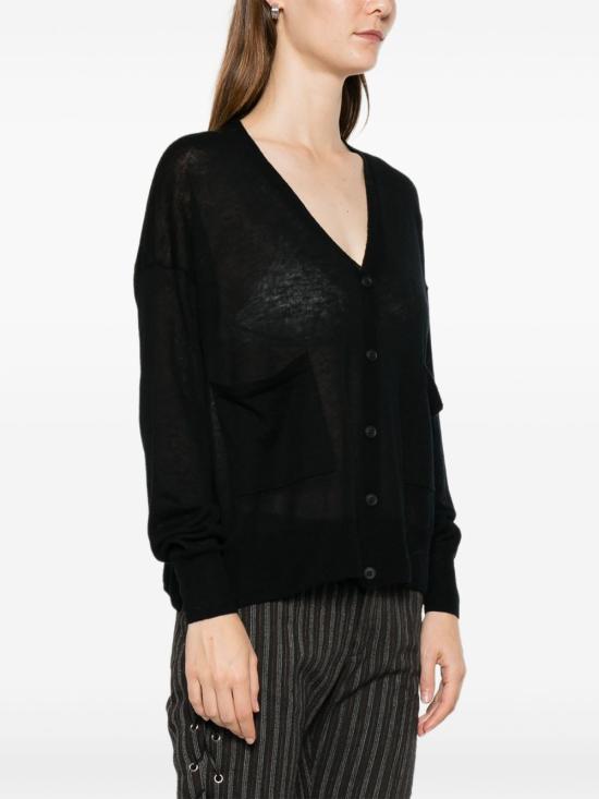 25FW 씨티플라주 가디건 CT24303 15 Black - C.T. PLAGE