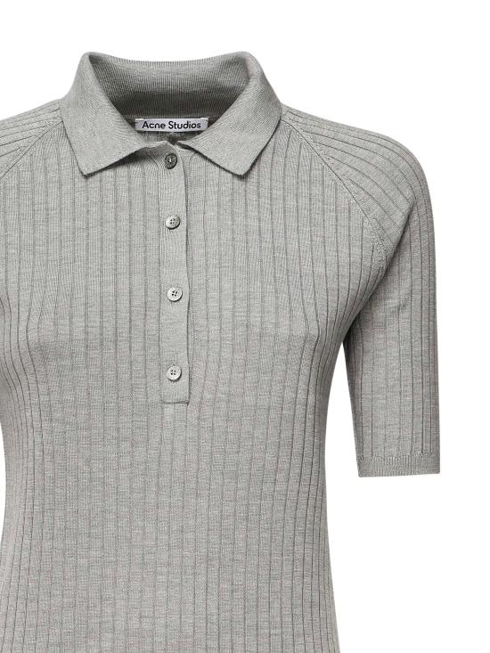 25SS 아크네 스튜디오 터틀넥 A60575 902 Grey - ACNE STUDIOS