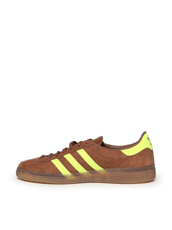 25FW 아디다스 뮌헨 스니커즈 JS3996 Preloved Brown Solar Yellow Gu - ADIDAS