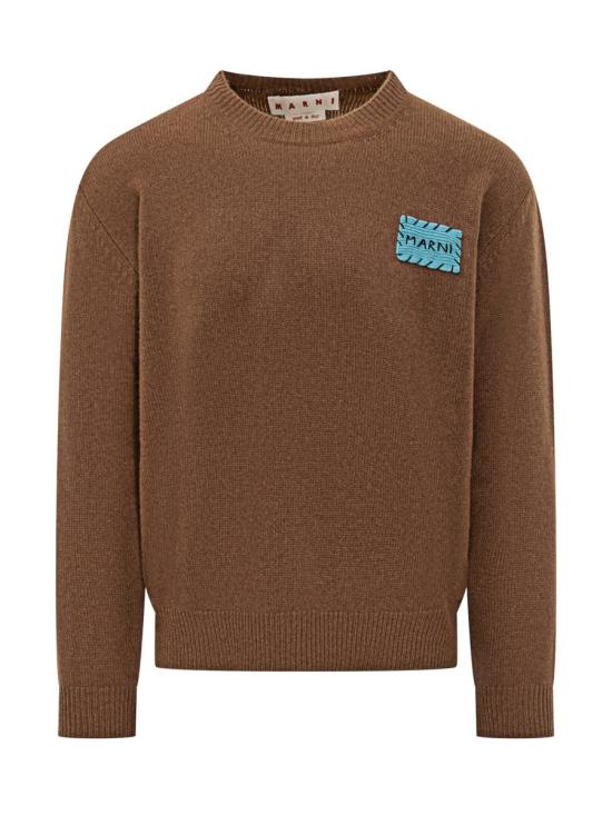 25FW 마르니 스웨터 GCMG0478Q0UFX325 00M29 BROWN