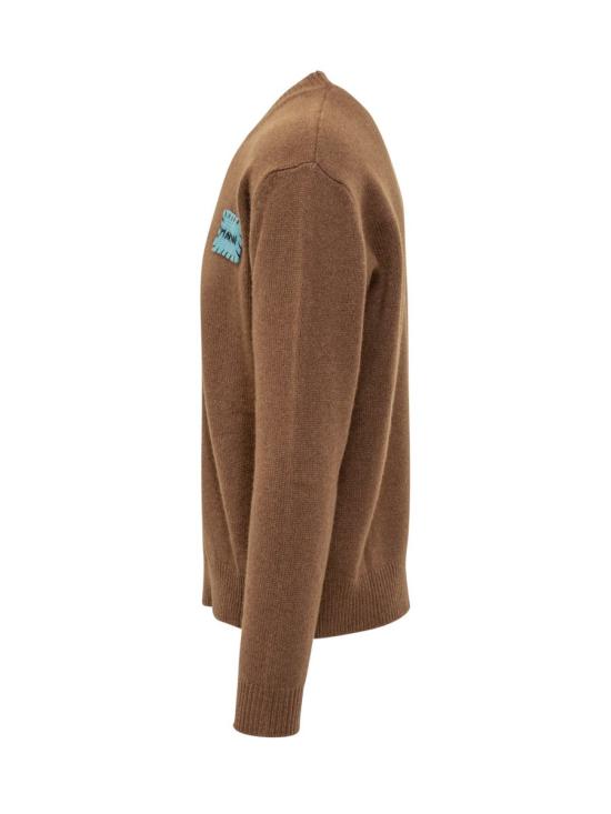 25FW 마르니 스웨터 GCMG0478Q0UFX325 00M29 BROWN - MARNI
