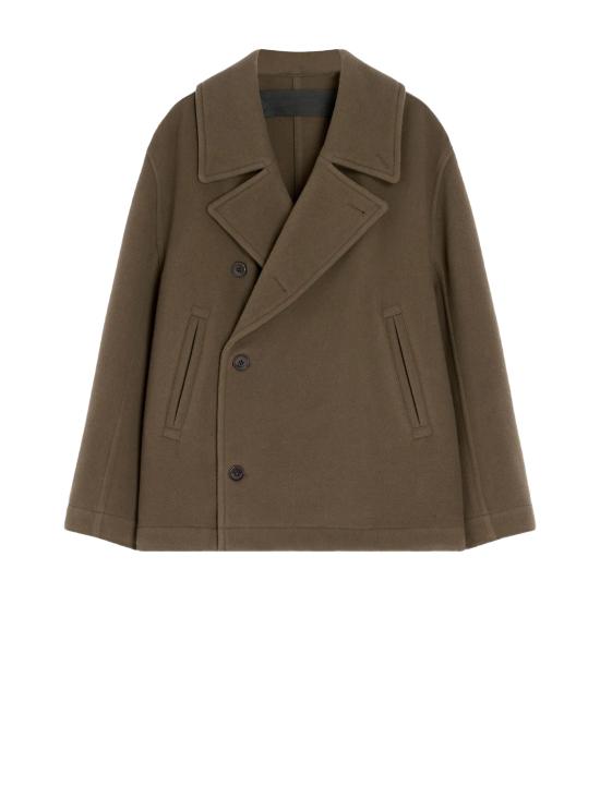 25FW 르메르 박시 피코트 CO1131 LF1116BR500 DARK SQUIRREL