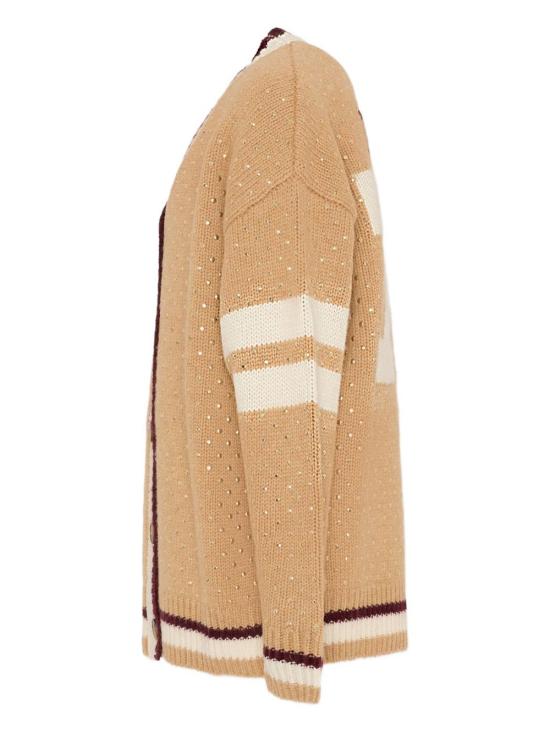 25FW [키즈] 엠에스지엠 가디건 F5MSJGCA081 MS049 Camel - MSGM