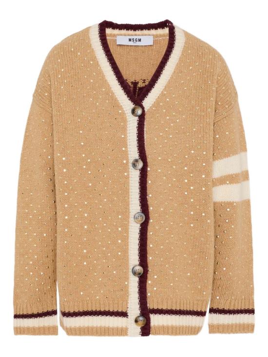 25FW [키즈] 엠에스지엠 가디건 F5MSJGCA081 MS049 Camel