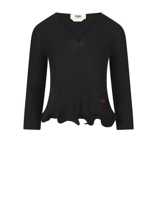 25FW 펜디 반팔 티셔츠 FS9741 AVFEF0GME Black