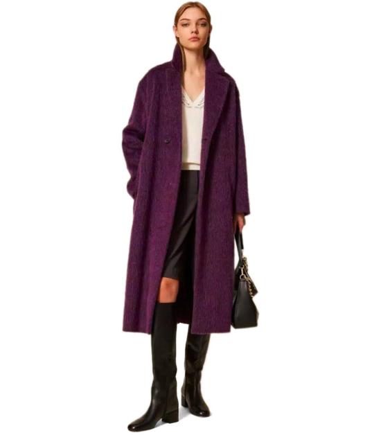 25FW 트윈셋 코트 252TT2221 12635 38 Purple - TWINSET