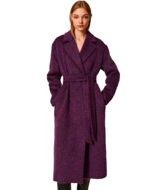 25FW 트윈셋 코트 252TT2221 12635 38 Purple - TWINSET