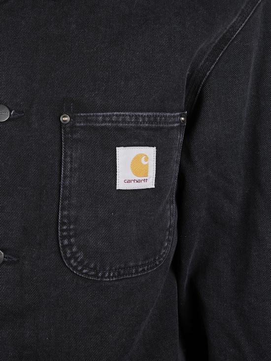 25FW 칼하트 WIP 데님 자켓 I035877 00E06 Black - CARHARTT WIP