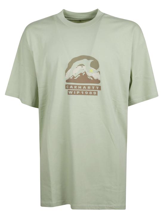 25FW 칼하트 WIP 반팔 티셔츠 I035488 UVXX Green