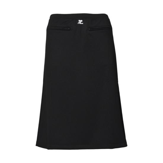 25FW 쿠레쥬 미디 스커트 325JJU296JS0250 9999 Black - COURREGES