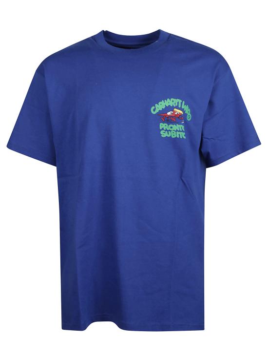 25FW 칼하트 WIP 반팔 티셔츠 I035195 391XX Blue