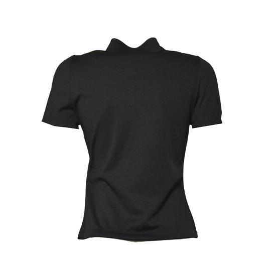 25FW 쿠레쥬 반팔 티셔츠 325JTO446JS0250 9999 Black - COURREGES