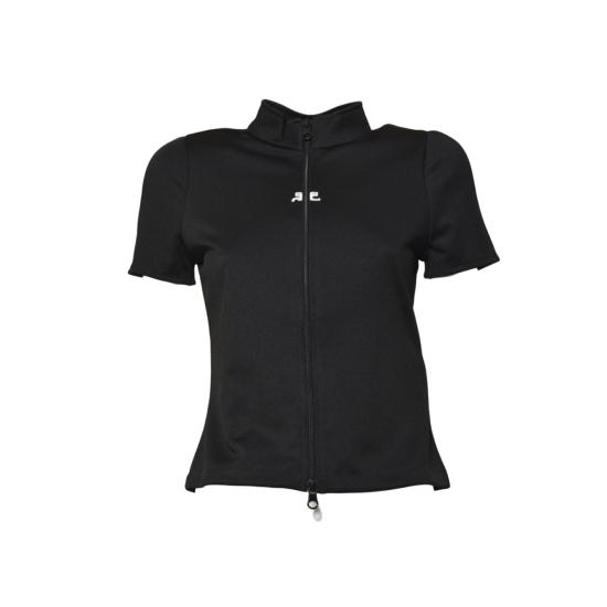 25FW 쿠레쥬 반팔 티셔츠 325JTO446JS0250 9999 Black