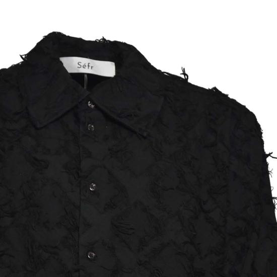 25FW 세퍼 긴팔 셔츠 MFW25WESFRI BLACKTWILL Black - SEFR