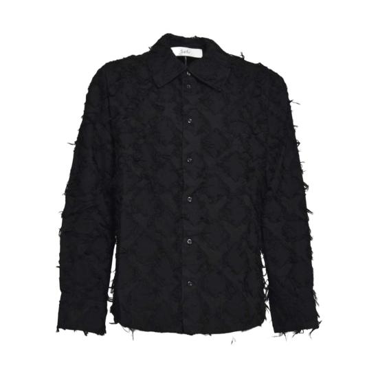 25FW 세퍼 긴팔 셔츠 MFW25WESFRI BLACKTWILL Black