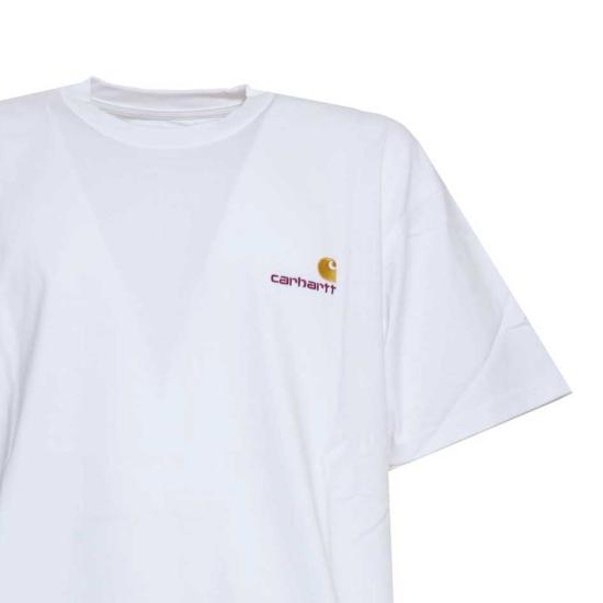 25FW 칼하트 WIP 반팔 티셔츠 I029956 02XX White - CARHARTT WIP