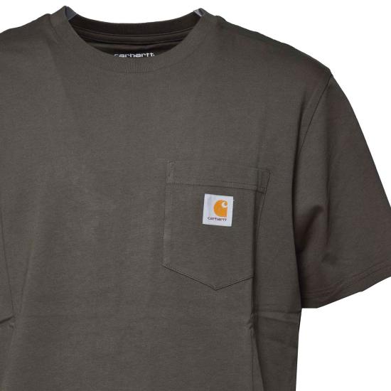 25FW 칼하트 WIP 반팔 티셔츠 I030434 964XX Grey - CARHARTT WIP