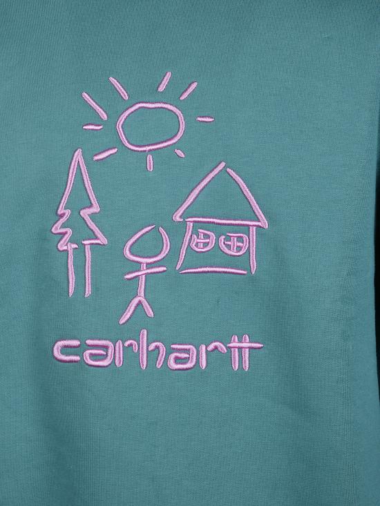25FW 칼하트 WIP 긴팔 티셔츠 I035199 33MXX Green - CARHARTT WIP
