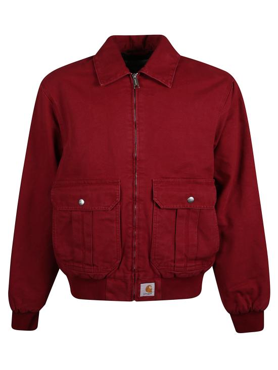 25FW 칼하트 WIP 봄버 자켓 I035617 H806 Red